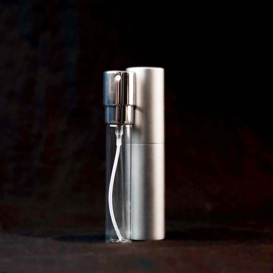 10ml Refillable Atomizer Bottle Spray (Silver)
